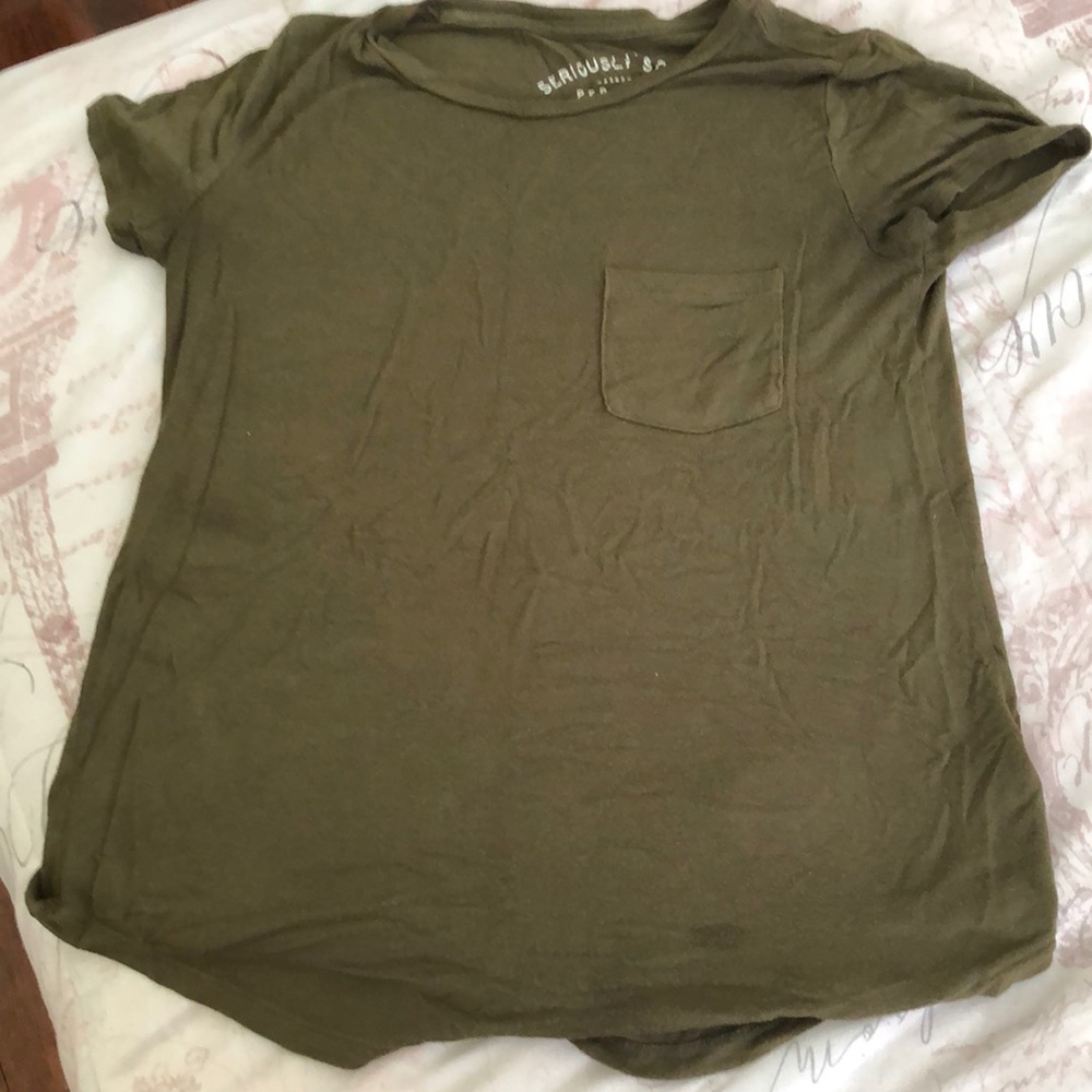 Olive green t shirt